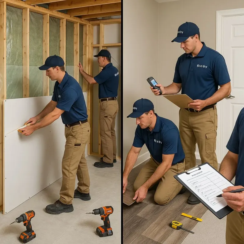 Repairs and Reconstruction process in Holley, FL