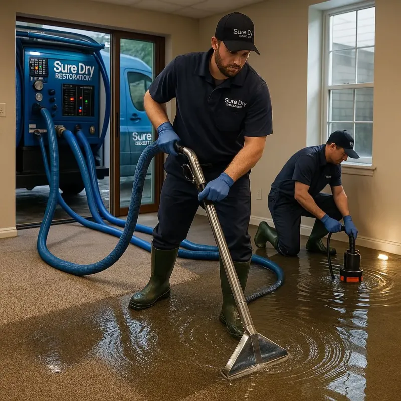 Water Extraction and Removal process in Holley, FL